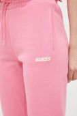 Спортивні штани Guess колір рожевий з принтом (3148057) Спортивні штани Guess колір рожевий з принтом (3148057)