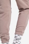 Бавовняні спортивні штани Reebok Classic WDE FT Jogger колір рожевий однотонні HS0395-TAUPE