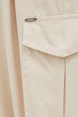 Штани Pepe Jeans JYNX жіночі колір бежевий фасон cargo середня посадка