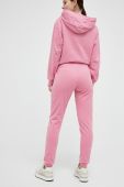 Спортивні штани EA7 Emporio Armani колір рожевий з принтом (3039822) Спортивні штани EA7 Emporio Armani колір рожевий з принтом (3039822)