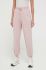 Спортивні штани Fila колір рожевий однотонні (3480701)