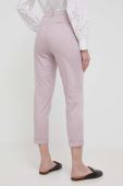 Штани Sisley жіночі колір рожевий фасон сигарети висока посадка (3282758) Штани Sisley жіночі колір рожевий фасон сигарети висока посадка (3282758)