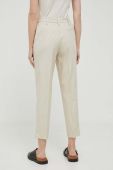 Штани Sisley жіночі колір бежевий фасон сигарети висока посадка (3279530) Штани Sisley жіночі колір бежевий фасон сигарети висока посадка (3279530)
