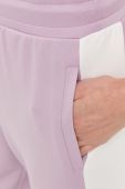 Спортивні штани Max Mara Leisure колір фіолетовий візерунок Спортивні штани Max Mara Leisure колір фіолетовий візерунок