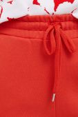 Бавовняні спортивні штани United Colors of Benetton колір помаранчевий однотонні (3078287)