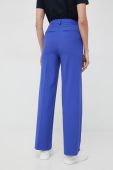Штани United Colors of Benetton жіночі широке висока посадка колір блакитний (2933787) Штани United Colors of Benetton жіночі широке висока посадка колір блакитний (2933787)
