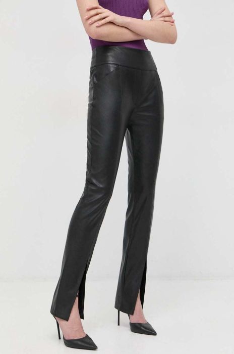 Штани Pinko жіночі колір чорний пряме висока посадка (2996794) Штани Pinko жіночі колір чорний пряме висока посадка (2996794)