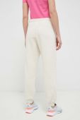 Спортивні штани adidas колір бежевий однотонні (3023046)