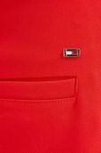 Штани Tommy Hilfiger жіночі колір червоний кльош висока посадка Штани Tommy Hilfiger жіночі колір червоний кльош висока посадка