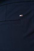 Штани Tommy Hilfiger жіночі колір синій кльош висока посадка Штани Tommy Hilfiger жіночі колір синій кльош висока посадка