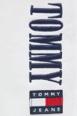 Спортивні штани Tommy Jeans колір білий з принтом Спортивні штани Tommy Jeans колір білий з принтом