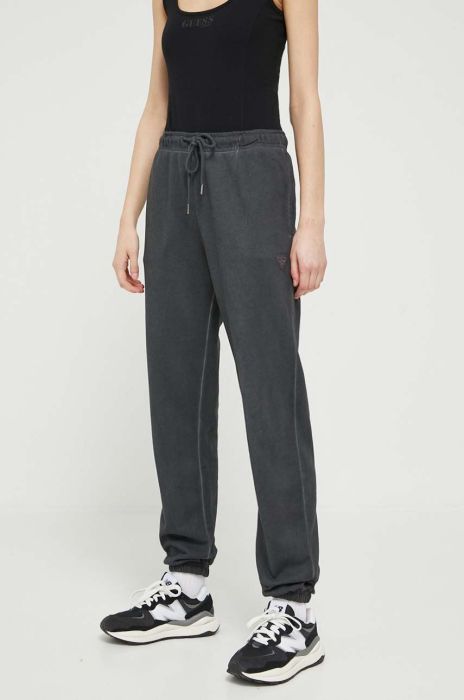 Спортивні штани Guess Originals колір сірий візерунок Спортивні штани Guess Originals колір сірий візерунок