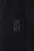 Спортивні штани Dkny колір чорний однотонні (3211040)