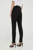 Штани Morgan жіночі колір чорний пряме висока посадка (3039852) Штани Morgan жіночі колір чорний пряме висока посадка (3039852)