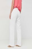 Штани Marciano Guess жіночі колір білий пряме висока посадка (3102289) Штани Marciano Guess жіночі колір білий пряме висока посадка (3102289)