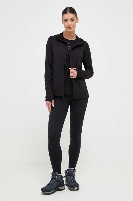 Спортивні легінси Mammut Aenergy Light жіночі колір чорний Спортивні легінси Mammut Aenergy Light жіночі колір чорний