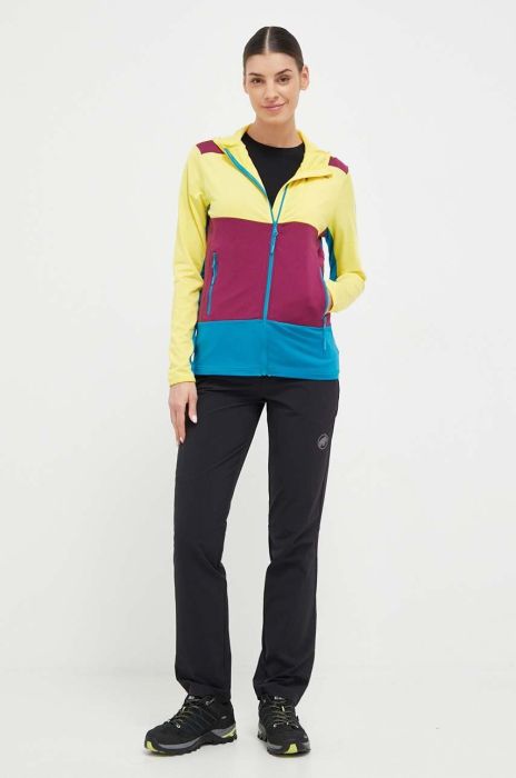 Штани outdoor Mammut Runbold колір чорний Штани outdoor Mammut Runbold колір чорний