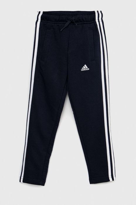 Дитячі спортивні штани adidas G 3S колір синій з аплікацією Дитячі спортивні штани adidas G 3S колір синій з аплікацією