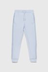 Дитячі спортивні штани Guess однотонні колір блакитний Дитячі спортивні штани Guess однотонні колір блакитний