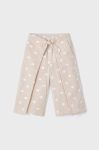 Дитячі штани Mayoral колір бежевий візерунок (2955245) Дитячі штани Mayoral колір бежевий візерунок (2955245)