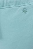Дитячі бавовняні штани United Colors of Benetton однотонні колір блакитний (2980240)