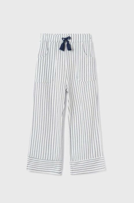 Дитячі штани Mayoral колір синій візерунок Дитячі штани Mayoral колір синій візерунок