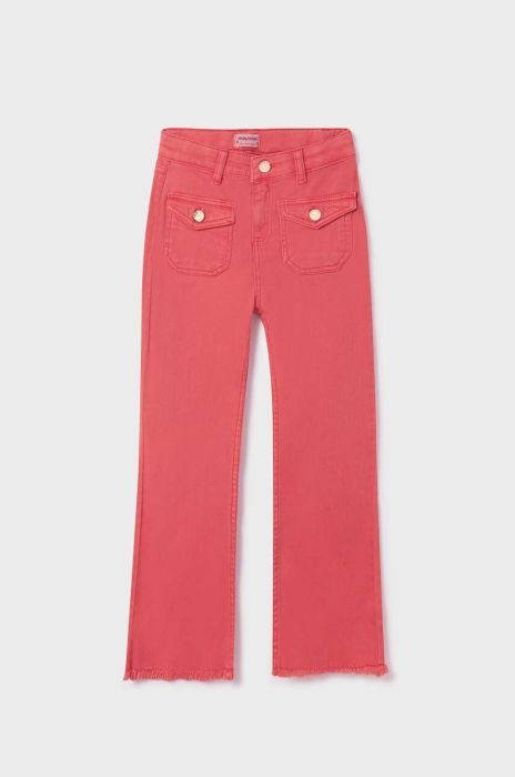 Дитячі штани Mayoral колір рожевий однотонні (3071219)