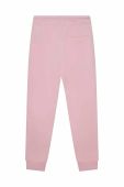 Дитячі бавовняні штани Michael Kors колір рожевий однотонні Дитячі бавовняні штани Michael Kors колір рожевий однотонні