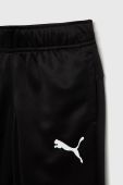 Дитячі спортивні штани Puma ACTIVE Tricot Pants cl B колір чорний з принтом