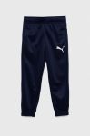 Дитячі спортивні штани Puma ACTIVE Tricot Pants cl B колір синій однотонні Дитячі спортивні штани Puma ACTIVE Tricot Pants cl B колір синій однотонні