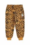 Дитячі бавовняні штани Mini Rodini колір коричневий візерунок Дитячі бавовняні штани Mini Rodini колір коричневий візерунок