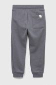 Дитячі спортивні штани United Colors of Benetton колір сірий однотонні (3220405) Дитячі спортивні штани United Colors of Benetton колір сірий однотонні (3220405)