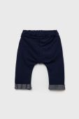 Дитячі спортивні штани United Colors of Benetton колір синій однотонні (3185563) Дитячі спортивні штани United Colors of Benetton колір синій однотонні (3185563)