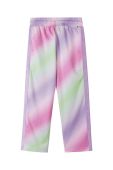 Дитячі спортивні штани Reima колір фіолетовий візерунок