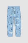 Дитячі спортивні штани Coccodrillo x Scooby Doo візерунок колір блакитний Дитячі спортивні штани Coccodrillo x Scooby Doo візерунок колір блакитний