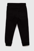 Дитячі спортивні штани zippy колір чорний однотонні Дитячі спортивні штани zippy колір чорний однотонні