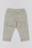 Дитячі штани zippy колір сірий однотонні (3113451)