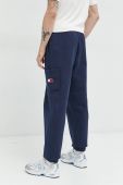 Бавовняні спортивні штани Tommy Jeans чоловічі колір синій однотонні (2891109)