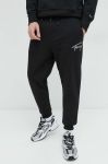 Спортивні штани Tommy Jeans чоловічі колір чорний з аплікацією (2936299) Спортивні штани Tommy Jeans чоловічі колір чорний з аплікацією (2936299)