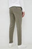 Штани з домішкою льону Tommy Hilfiger колір зелений фасон chinos (3031564) Штани з домішкою льону Tommy Hilfiger колір зелений фасон chinos (3031564)