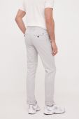 Штани Tommy Hilfiger чоловічі колір сірий облягаюче (3095341)