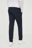 Штани Tommy Hilfiger чоловічі колір синій облягаюче (3238591)