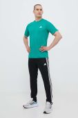 Штани для тренувань adidas Performance Train Essentials колір чорний з аплікацією