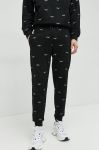 Бавовняні спортивні штани HUGO колір чорний візерунок (3039889) Бавовняні спортивні штани HUGO колір чорний візерунок (3039889)