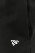 Спортивні штани New Era колір чорний з принтом