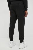 Бавовняні спортивні штани Armani Exchange колір чорний однотонні (3132849)