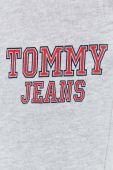Бавовняні спортивні штани Tommy Jeans колір сірий з принтом (3015018) Бавовняні спортивні штани Tommy Jeans колір сірий з принтом (3015018)