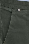 Штани BOSS чоловічі колір зелений облягаюче (3360958)