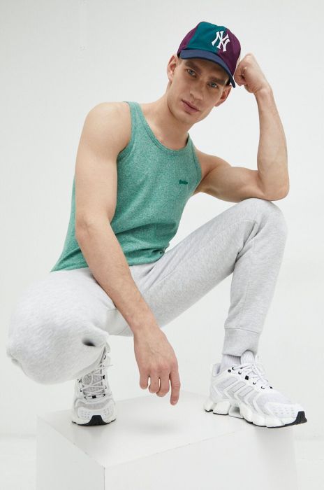 Спортивні штани Superdry колір сірий меланж (3000951) Спортивні штани Superdry колір сірий меланж (3000951)