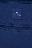 Бавовняні штани PS Paul Smith колір синій пряме